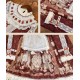 Alice Girl Bear Castle High Waist One Piece(1st Pre-Order/4 Colours/Full Payment Without Shipping)